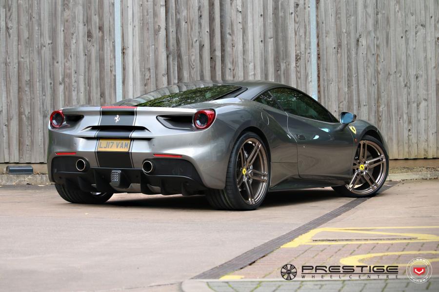  Ferrari 488 GTB on Vossen Wheels (HC-1) 2017 года  (фото 4 из 17)